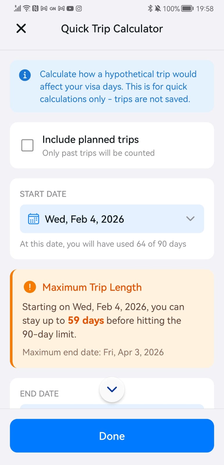 Quick Calculator Input