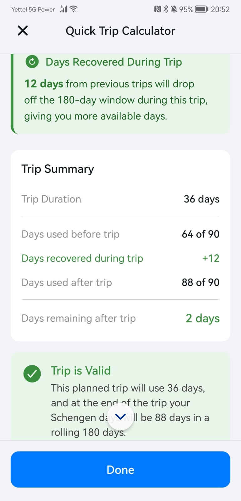 Quick Calculator Results